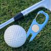 HANABASS 2pcs Golf Divot Repairing Forks Metal Divot Repairing Tool Portable Golfing Accessory Repair Tool for Golfers view 3