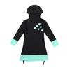 Xnihocha Muslim Swimsuit for Girls Full Cover Hijab Top Burkini Pants Modest Swimwear Bathing Suit Black 5-6 Years view 4