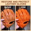 XQ XIAO QIAO Baseball Glove Oil & Leather Conditioning,10oz Deep Penetrating Formula Softens Restores Protects All Leather Mitts, Non-Toxic Non-Greasy Easy-Apply Lotion for Break-in Long-Term Care view 2