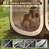 Mars Explo Screen Pop Up House Room Tent, Canopy Sun Shade Shelter for Patio, Backyard, Deck & Outdoor Activities, Portable Gazebo, Not Waterproof, 10'x10', Brown view 4