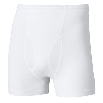 SBW TRY Men's Underwear - Boxer Briefs, Alpha, Medium, Large, Regular, Cotton, 3 Pack - White
