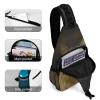 Sling Bag for Women Men Daypack Cat in Cardboard Box Chest Bag Crossbody Backpack for Hiking Travel view 4