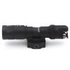 AWETHE Tactical Flashlight M323V, 500 Lumen LED Light, Strobe Scout Hunting Light, with Remote Pressure Switch Pad & QD Flashlight Mount, Black view 2