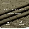 COOFANDY Mens Knit Polo Shirt Button Down Long Sleeve Slim Fit Casual Business Sweater Pullover Army Green view 4