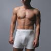 SBW TRY Men's Underwear - Boxer Briefs, Alpha, Large-XLarge, Regular, Cotton, 6 Pack - White view 2