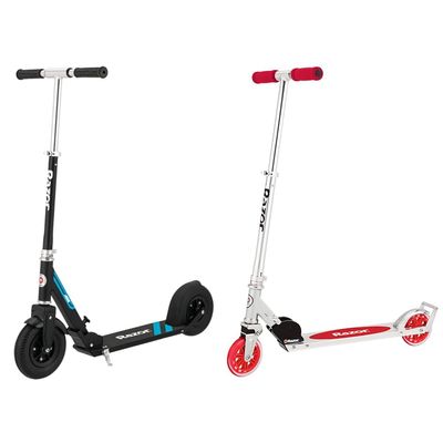 Razor A5 Air & A3 Kick Scooters Bundle for Kids Ages 8+ - Pneumatic Tires, Foldable, Anti-Rattle Handlebars