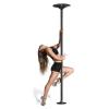 Dance Pole Portable Dancing Pole Black Dancing Pole Kit, Spinning Static Portable Pole Dance Pole for Home Apartment Flat Bedroom, Stripper Pole Heavy Duty Adjustable Height(2.23m-3.77m/7.3ft-12.4ft) view 1