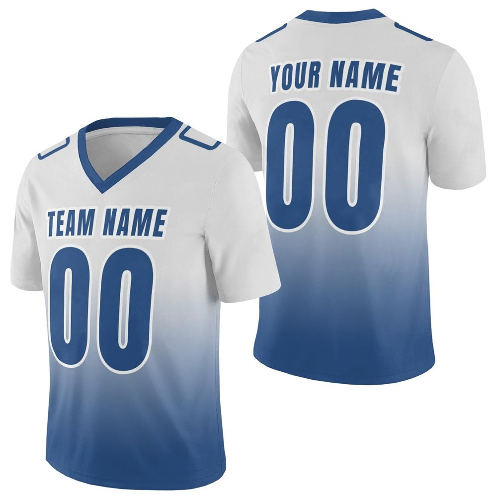 AIFLM Custom Football Jersey Personalized Team Name Number Practice Jerseys Customized Football Shirt for Men Youth Women