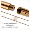 Dance Pole Portable Dancing Pole Professional Gold Stripper Poles, Spinning and Static Dancing Pole Extension - 45mm Portable Fitness Dance Pole Kit for Home Apartment Gym Club, Loads 200kg(274CM-287C view 3