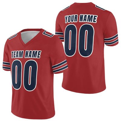 AIFLM Custom Football Jersey Personalized Team Name Number Practice Jerseys Customized Football Shirt for Men Youth Women