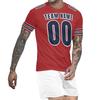 AIFLM Custom Football Jersey Personalized Team Name Number Practice Jerseys Customized Football Shirt for Men Youth Women view 3
