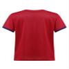 Fldy Kids Boys Soccer Jersey Sports Shirt Short Sleeve T-Shirt Quick-Drying Athletic Tops for Workout Training Running Red 7-8 Years view 2