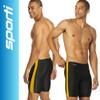 Sporti Boys' Swim Jammers - Athletic Jammer Swimsuit with Lycra Xtra Life, Durable Chlorine Resistant Fabric, Comfortable Fit, UPF 50+ for Training & Competition - Black/Gold - 24 view 2