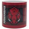 Boelter Brands NCAA 11oz Sublimated Mug Featuring College Logo and Mascot Hero (Arkansas Razorbacks White), 11oz-Hero-Sub view 2