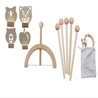 W WANG-ONE Bow and Arrow for Kids, Wooden Kids Bow and Arrow Set Safe for Ages 3+, Indoor and Outdoor Archery Bow Gift Toys for Children, Boys & Girls, Includes 5 Arrows, 4 Targets, 1 Cotton Quiver