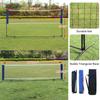 Ucootifly Height Adjustable Portable Badminton Net Set with Carrying Bag Stand/Frame 10FT Large Volleyball Net for Playing Pickleball,Volleyball,Tennis,Lawn - Easy and Fast Assembly view 3