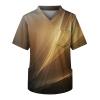 RTRDE Mens Graphic T-Shirts, Tees for Men Casual Work Tshirts with Pockets Man Camisas para Hombres Summer Clothes (XL, Gold) view 1