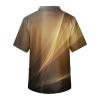 RTRDE Mens Graphic T-Shirts, Tees for Men Casual Work Tshirts with Pockets Man Camisas para Hombres Summer Clothes (XL, Gold) view 2