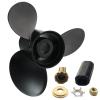 Boat Propeller 13x19 13 1/4x17 13 3/4x15 12 3/4x21 14x11 14x13 for Mercury Black Max 40 50 70 75 80 90 100 115 120 125 140 150 HP Engines, 15 Tooth Spline Aluminum Boat Motor Prop, RH(13 1/4 x 17) view 1