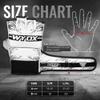 WYOX MMA Gloves Grappling Sparring, Boxing Gloves Men Women Muay Thai Martial Arts Training, Half Finger Adjustable Mitts Wrist Support Kickboxing Gloves (White, S/M (15-21 cm)) view 4