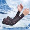 NineFit Basics  rotetion ooling Compression Arm Sleeves for Men, Women, Youth Sports Anti-Slip Cover (Camouflage, One Size) view 2
