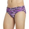 Sporti Boys Athletic Swim Briefs UPF 50+ Lycra Xtra Life Flatlock No-Chafe Seams Drawstring Secure Fit Competitive Training Swimsuit for Young Swimmers - Purple - 22 view 1
