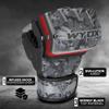 WYOX MMA Gloves for Men & Women  Grappling & Sparring Boxing Gloves with Open Palm Design, Padded Fingerless Training Gloves for Kickboxing, Muay Thai view 3