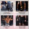 powerfeng Lifting Hooks for Weight Lifting: Weightlifting Hooks Wrist Straps Hand Grip Support for Deadlift Weightlifting Gym Gloves for Men & Women (Black) view 4
