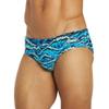 Sporti Boys Athletic Swim Briefs UPF 50+ Lycra Xtra Life Flatlock No-Chafe Seams Drawstring Secure Fit Competitive Training Swimsuit for Young Swimmers - Blue - 22 view 1