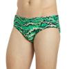 Sporti Boy's Athletic Swim Brief Swimsuit, New Waves - Green - 24 view 1