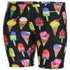 Sporti Men's Athletic Swimwear Jammers, Suitable for Big Boy & Youth Competitve, Abstract Print Jammers, Drawstring Waist - I-Scream - 22 view 1