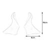 rockible 2Pcs Shifter Lever Cover Lever Hoods for 5601 5603 6601, Black view 3