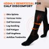 TikMox Toe Compression Socks  Knee-High Support Socks with Enhanced Comfort for Running & Travel, Breathable and Long Hours Standing view 4