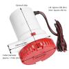 Brilluxa 2000GPH Electric Bilge Pump - 12V Automatic Submersible Water Discharge Pump for Boats, Marine Ignition Protected Auto Drain Pump view 4