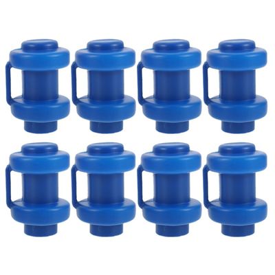 Happyyami 8pcs Trampoline Pole Caps Covers for Easy Installation Compatible Trampolines Strong and Wear-Resistant Accessories