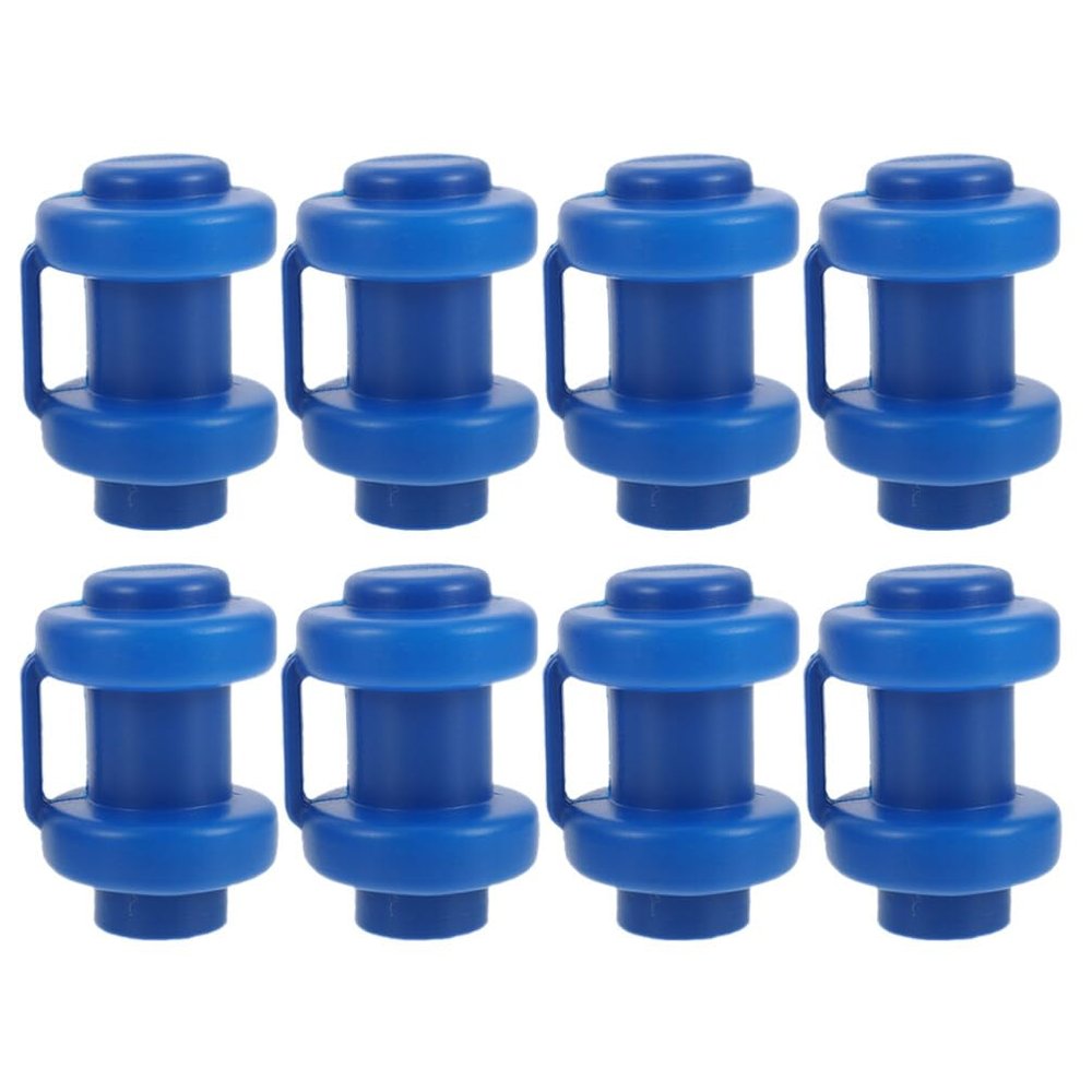 Happyyami 8pcs Trampoline Pole Caps Covers for Easy Installation Compatible Trampolines Strong and Wear-Resistant Accessories