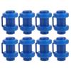 Happyyami 8pcs Trampoline Pole Caps Covers for Easy Installation Compatible Trampolines Strong and Wear-Resistant Accessories