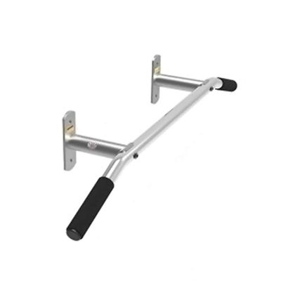 FHSRAEIP Pull-Up Bars Wall-Mounted Chin Up Bar, Immersed Home Horizontal Bar, Sandbag Resistance Band Ring Equipment, Load 250Kg, Silver2