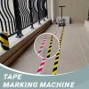 Basketball Court Marking Kit for Concrete, Hand Push Floor Marking Tool, Adjustable Playing Field Line Striping Machines, Court Line Tape Machine, Basketball Court Line Kit for Asphalt, Road Warning view 2