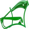 MICARGI Twenty5 Stretch Cruiser Bike Frame,26-in Steel Frame with Bike Chain Suitable for Lowrider Bike, Chopper Bike, and Electric Bike Conversion (Green) view 1