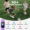 BIGGERFIVE Vigor 2 L Kids Fitness Tracker Watch for Boys Girls Ages 5-15, Activity Tracker, Heart Rate Sleep Monitor, IP68 Waterproof, Pedometer, Calorie Step Counter Watch, Lilac view 3