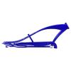 MICARGI Puma Stretch Cruiser Bike Frame,30-in Steel Frame with Bike Chain Suitable for Lowrider Bike, Chopper Bike, and Electric Bike Conversion (Blue) view 1