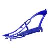 MICARGI Puma Stretch Cruiser Bike Frame,30-in Steel Frame with Bike Chain Suitable for Lowrider Bike, Chopper Bike, and Electric Bike Conversion (Blue) view 2