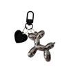 COLORFUL BLING Jelly Balloon Dog Keychain Accessories Backpack Pendant for Women -R, 1 view 1