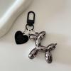 COLORFUL BLING Jelly Balloon Dog Keychain Accessories Backpack Pendant for Women -R, 1 view 2