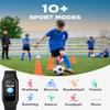 BIGGERFIVE Vigor 2 L Kids Fitness Tracker Watch for Boys Girls Ages 5-15, Activity Tracker, Heart Rate Sleep Monitor, IP68 Waterproof, Pedometer, Calorie Step Counter Watch, Black view 3