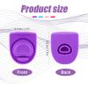 4pcs Water Bottle Seal Circle & 4pcs Replacement Stopper for Owala FreeSip, Silicone O Lid Gasket Ring Top Parts for Free Sip 16oz 19oz 24oz 32oz 40oz, Cap Mouth Plug Accessories, BPA-Free (Colorful) view 2