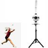 Automatic Badminton Pitching Machine,Portable Badminton Serve Machine,Badminton Training Machine,Automatic Shuttlecock Launcher,for Indoor & Outdoor Training,B view 1
