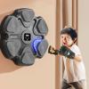 Bewinner Music Boxing Machine, Smart Music Boxing Trainer, Training Punchine Target with Gloves, Wall Mounted Electronic Boxing Target Workout Equipment for Kids Adults Training Indoor
