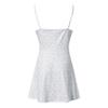 Printing Dress Ladies Cruise Dresses Vestidos De Fiesta Cortos Vestidos Elegantes De Mujer para Boda Sexy New Years Eve Dress(White,Medium) view 4